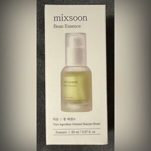 Mixsoon Bean Essence .67 oz - Korean Skin Care - new/unopened